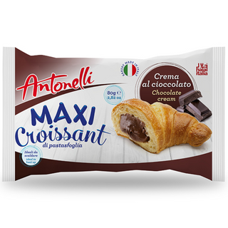 Antonelli Maxi Chocolate Cream Filled Croissant - 80 g / 2.82 oz