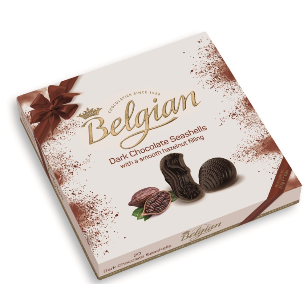 Belgian chocolate seashells deals
