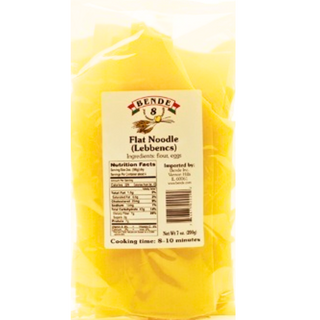 Bende Flat Noodles ( Lebbencs )- 7 Oz. / 200g