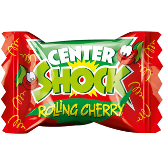 Center Shock Rolling Cherry Chewing Gums - 100 pcs box