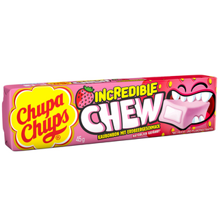 Chupa Chups Incredible Chew Strawberry - 45g