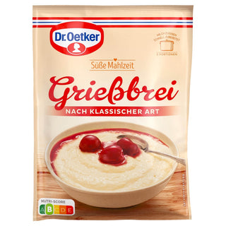Dr. Oetker Sweet Meal Griessbrei ( Semolina Porridge ) -92g