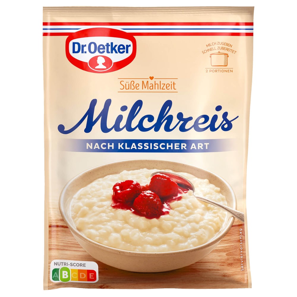 Milchreis (German Milk Rice Pudding)