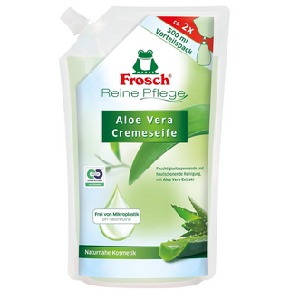 Frosch Aloe Vera Extract Liquid Soap Refill Bag - 500 ml