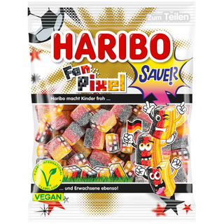 Haribo Fan Pixel Sour - 160 g