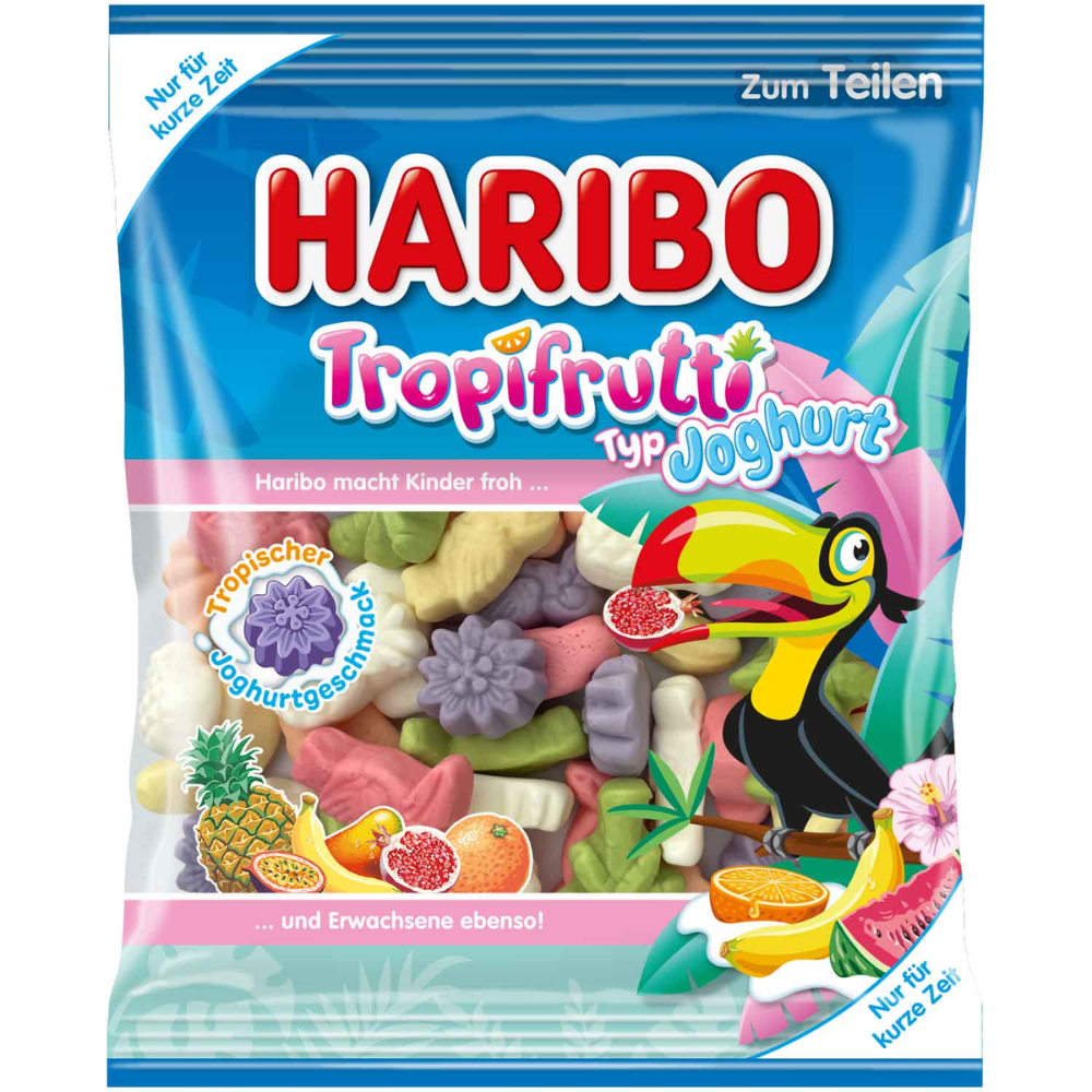 Haribo Tropifrutti Joghurt 160g Euro Food Mart haribo-tropifrutti-joghurt-160g-euro-food-mart