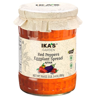 Ika's Garden Ajvar ( Red Pepper & Eggplant Spread ) - 19.4 oz. / 550 g