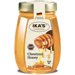 Ika's Garden Raw Chestnut Honey - 17.6 Oz. / 500g