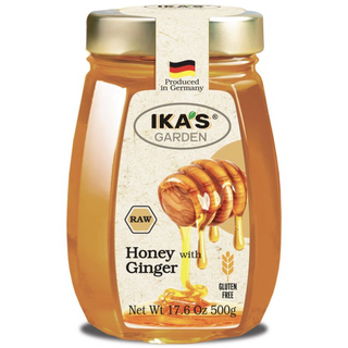 Ika's Garden Raw Honey w/ Ginger - 17.6 Oz. / 500g
