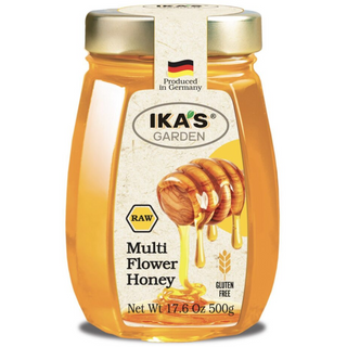 Ika's Garden Raw Multiflower Honey - 17.6 Oz. / 500g