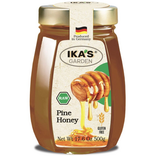 Ika's Garden Raw Pine Honey - 17.6 Oz. / 500g