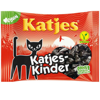 Katjes Kinder Cat Shaped Licorice - 175 g