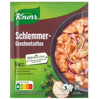 Knorr Fix Schlemmer Geschnetzeltes ( Creamy Sauce for Sliced Meat ) -1 pc
