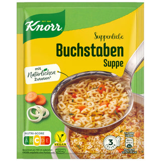 Knorr SL Alphabet Noodles ( Buchstaben ) Soup - 1 pc