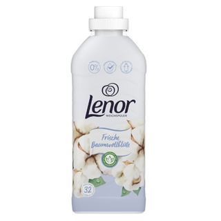 Lenor Baumwollblute ( Fresh Cotton Blossom ) Fabric Softener -800 ml / 32 WL