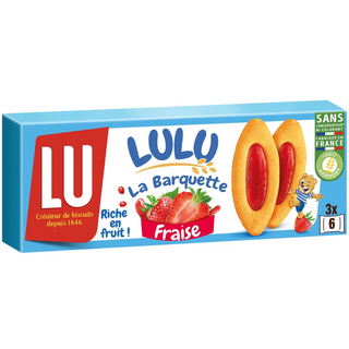LU La Barquette Fraise Strawberry Cookies- 120g