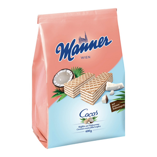 Manner Cocos Creme Wafers -400 g