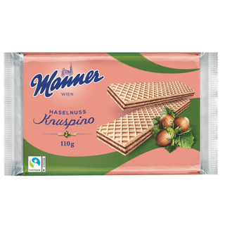 Manner Knuspino Haselnuss Wafers - 110g