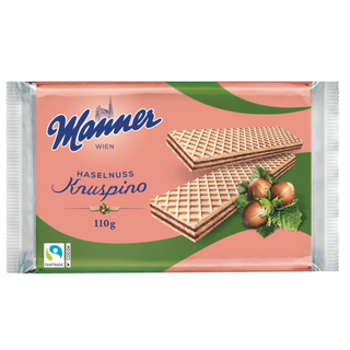 Manner Knuspino Haselnuss Wafers - 110 g