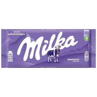 Milka Alpine Milk Chocolate - 90g