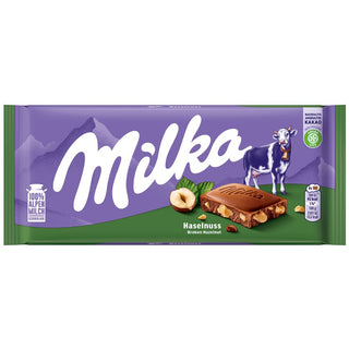 Milka  Hazelnuts Chocolate -90g