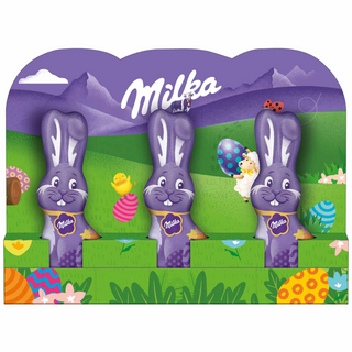 Milka Alpine Milk Bunny 3 pack - 3 x 15 g