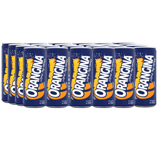 Orangina Orange Carbonated Soft Drink Case of 24 X 330 ml