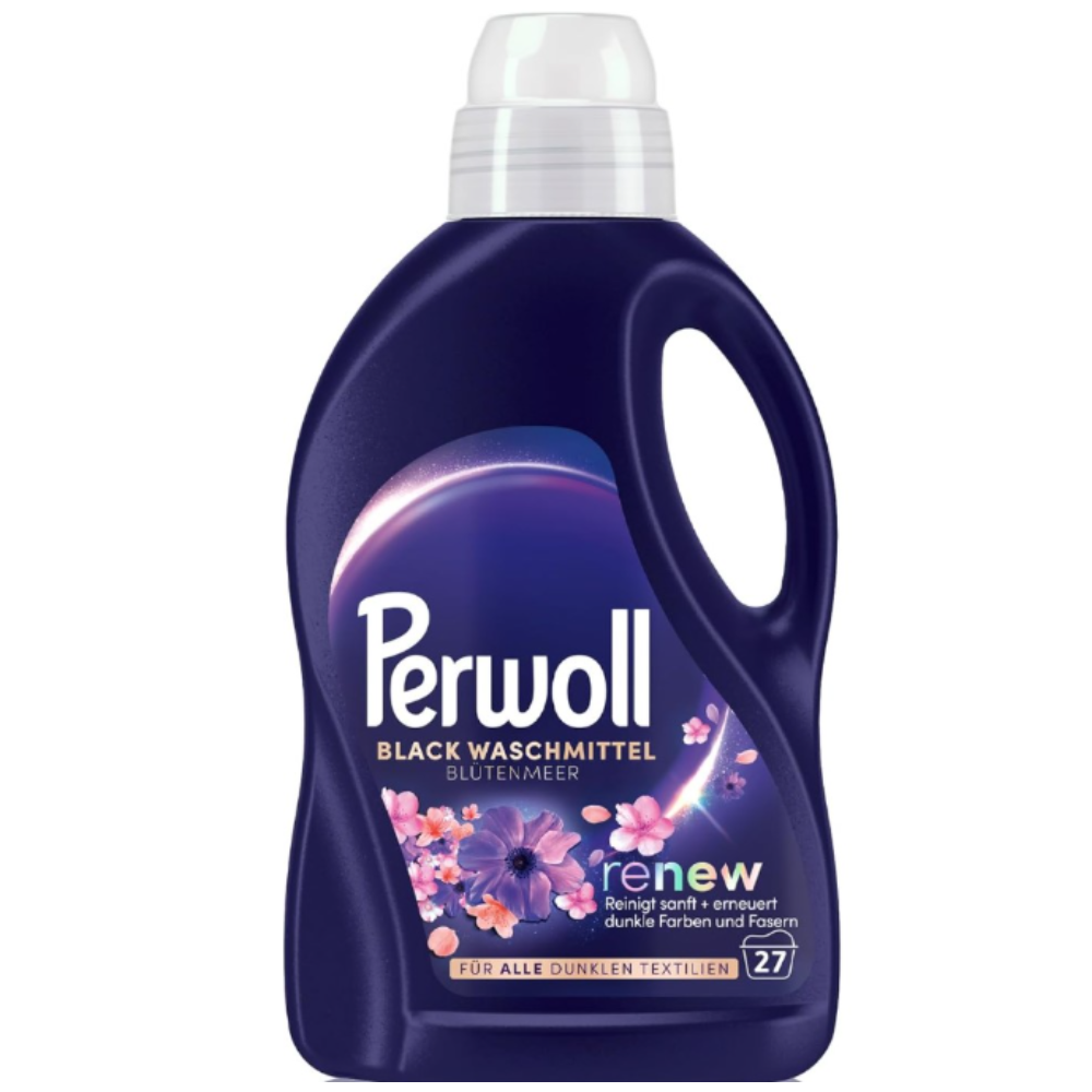 Perwoll Sea of Flowers Black