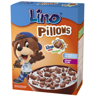 Podravka Lino Pillows Filled w/ Nougat Cream - 250g / 8.8 Oz.