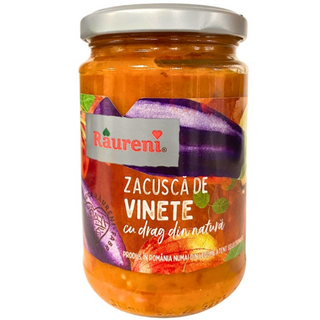 Raureni Eggplat Zacusca ( Zacusca De Vinete ) - 300g