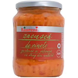 Raureni Eggplat Zacusca ( Zacusca De Vinete ) - 700 g