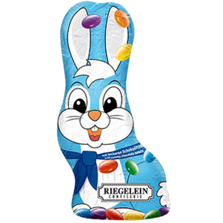 Riegelein Easter Chocolate Bunny Filled With Choco Beans- 100 g