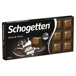 Schogetten Black & White Chocolate - 100 g