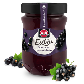 Schwartau Extra Black Currant Jam- 340 g