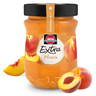 Schwartau Extra Peach Jam- 340g