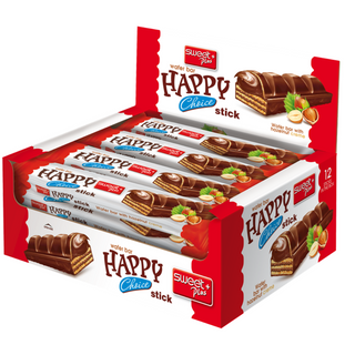 Happy Choice Wafer Bar w / Hazelnut Cream -32 g