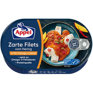 Appel Herring Fillets in Piri- Mango Creme -200g - Euro Food Mart