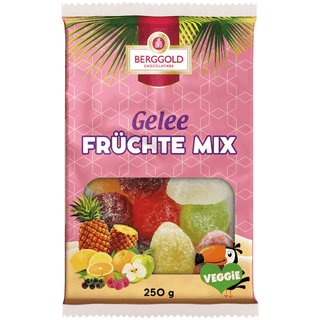 Berggold Jelly Fruit Mix - 250 g - Euro Food Mart