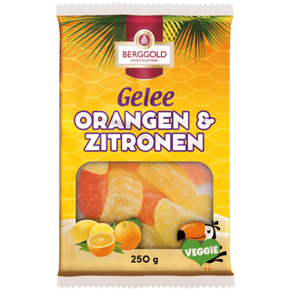 Berggold Orange & Lemon Jelly Fruit Mix