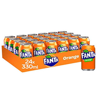 Fanta Orange ( Denmark ) Case of 24 x 330 ml - Euro Food Mart
