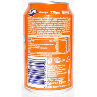 Fanta Orange ( Denmark ) Case of 24 x 330 ml - Euro Food Mart