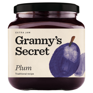 Granny's Secret Plum Jam Extra - 670 g - Euro Food Mart
