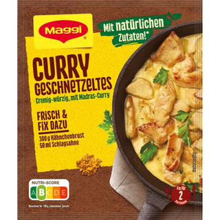 Maggi Fix Curry Geschnetzeltes - 1 Pc. - Euro Food Mart