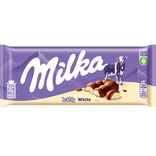 Milka Bubbly White Aerated Chocolate - 95 g - Euro Food Mart