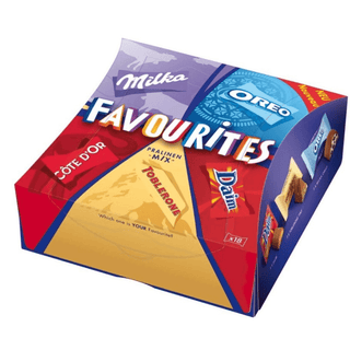 Milka Party Mix Favourites Chocolate Assortment Gift Box - 169 g - Euro Food Mart