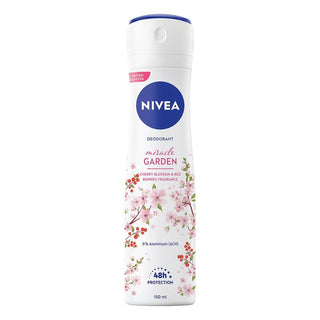 Nivea Spray Miracle Garden Cherry & Red Currant - 150 ml - Euro Food Mart