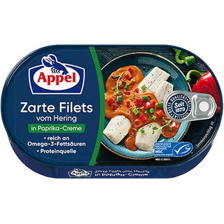Appel Herring Fillets in Paprika Creme-200g - Euro Food Mart