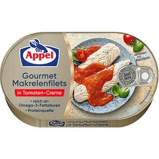 Appel Mackerel Fillets in Tomato -Creme -200g - Euro Food Mart