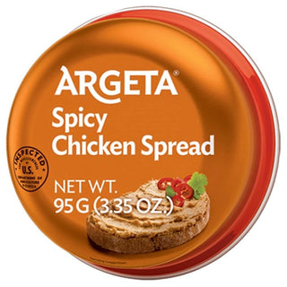 Argeta Spicy Chicken Pate - 3.35 oz - Euro Food Mart