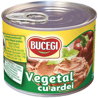 Bucegi Vegetal Pate w/ Pepper - 200 g - Euro Food Mart